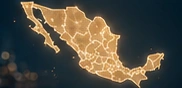 Mapa ilustrativo de México